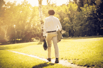 een middag wandeling in je pauze is goed voor je mentale gezondheid